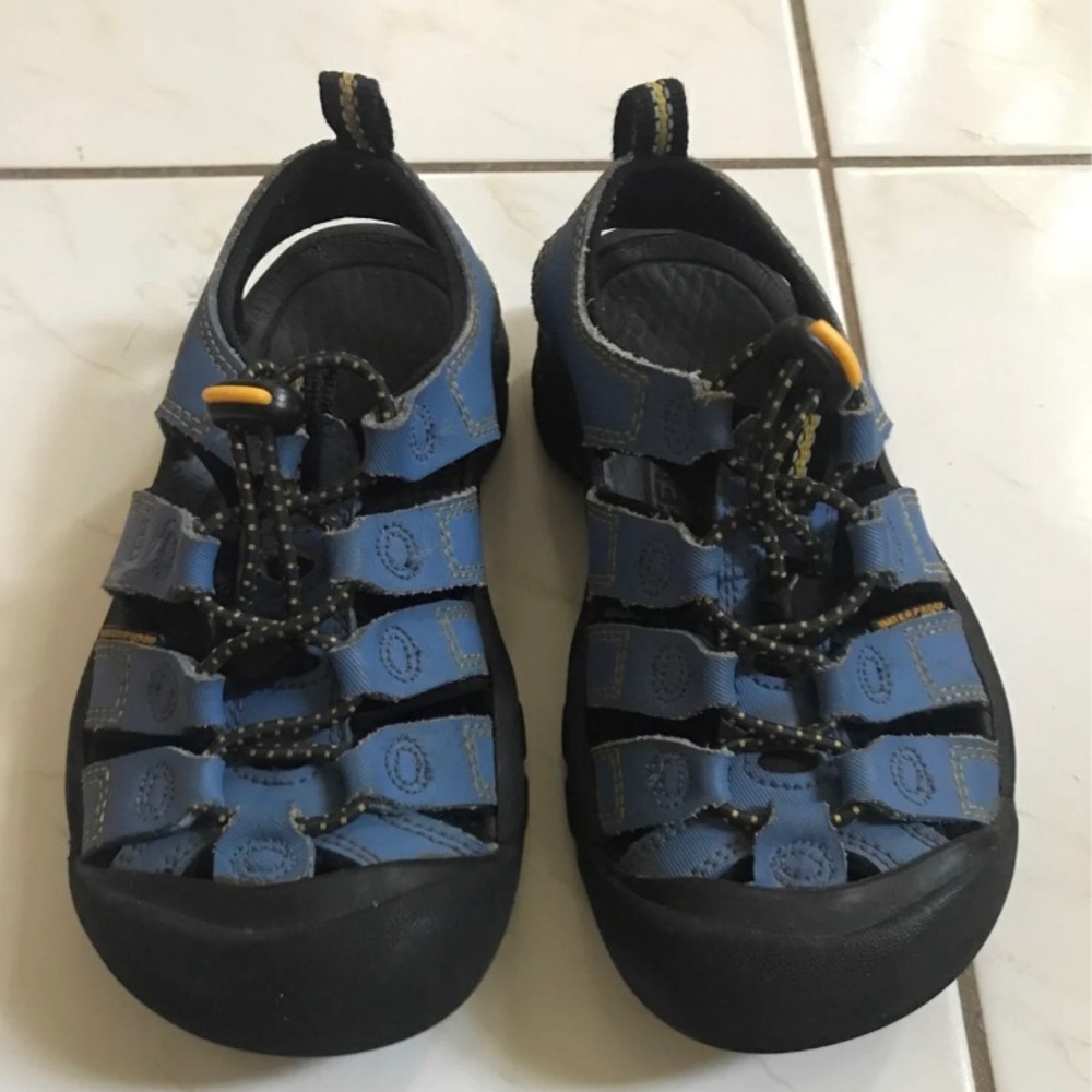 Kenna Kids Unisex Blue Newport Sandals Size 12